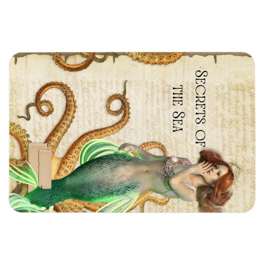 Enchanterende zeemeermin magneet (Horizontaal)