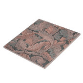 Enchanting Acanthus William Morris Floral Tegeltje (Zijkant)