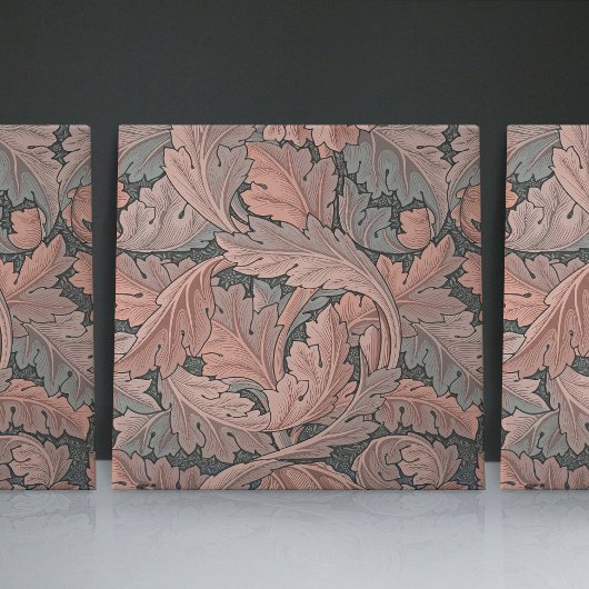 Enchanting Acanthus William Morris Floral Tegeltje