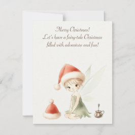 Enchanting and whimsical greeting card kaart