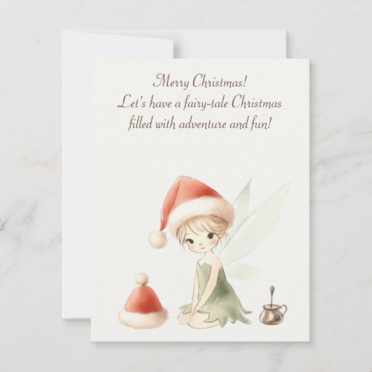 Enchanting and whimsical greeting card kaart (Voorkant)