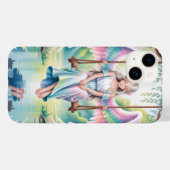 Enchanting Angel Girl op een schommel Case-Mate iPhone Case (Achterkant (horizontaal))