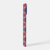 Enchanting Blue Plaid Phone Case iPhone 15 Case (Rechterkant)