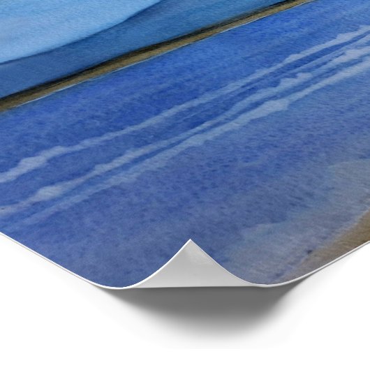 Enchanting Bluff beroemd gemaakt door The Zee Poster (Hoek)