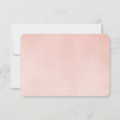 Enchanting Blush Fairy Tale Response Kaart (Achterkant)