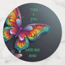 Enchanting Butterfly Bliss Confetti