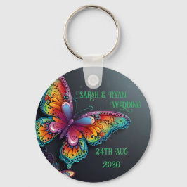 Enchanting Butterfly Bliss Sleutelhanger