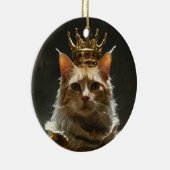 "Enchanting Cat Ornamenten" Keramisch Ornament (Rechts)