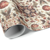 Enchanting Christmas Motifs Cadeaupapier (Rol Hoek)