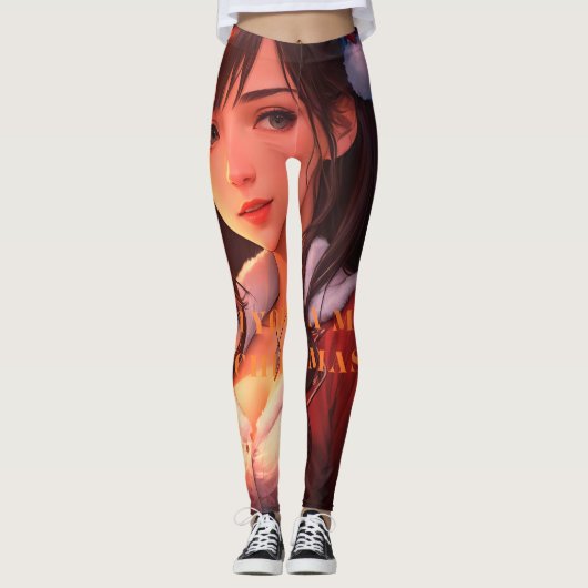 Enchanting Christmas Stargazer Leggings (Voorkant)