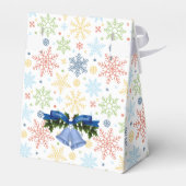 Enchanting Christmas Tent Favor Box Bedankdoosjes (Achterkant)