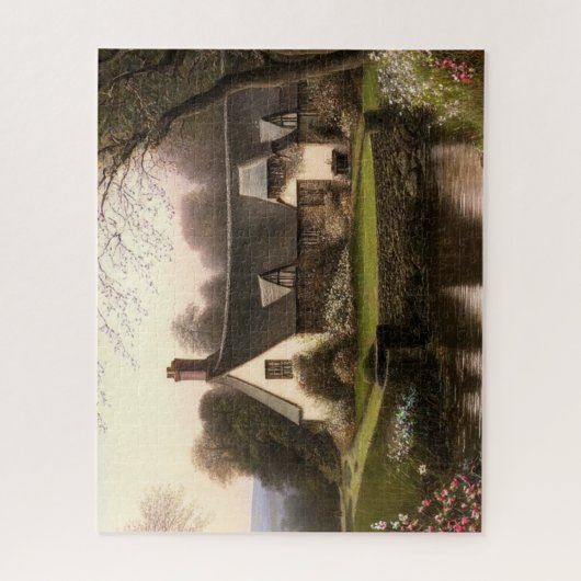 Enchanting Country Cottage Legpuzzel (Verticaal)