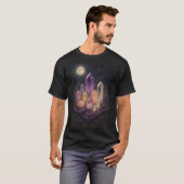 Enchanting Crystals in the Moonlight  T-shirt (Voorkant volledig)