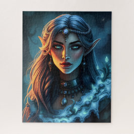 Enchanting Elven Princess - Mystieke Fantasy Art Legpuzzel
