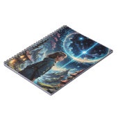 Enchanting Fantasy Night Sky Scene Notitieboek (Linkerzijde)