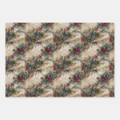 Enchanting Floral Owl Inpakpapier Vel (Voorkant 2)