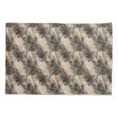 Enchanting Floral Owl Kussensloop (Achterkant)