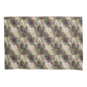 Enchanting Floral Owl Kussensloop (Voorkant)