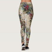 Enchanting Floral Owl Leggings (Achterkant)