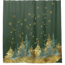 Enchanting Forest Woodland Shower Curtain Douchegordijn