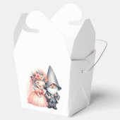 Enchanting Garden Gnome Rustic Woodland Wedding Bedankdoosjes (Geopend)