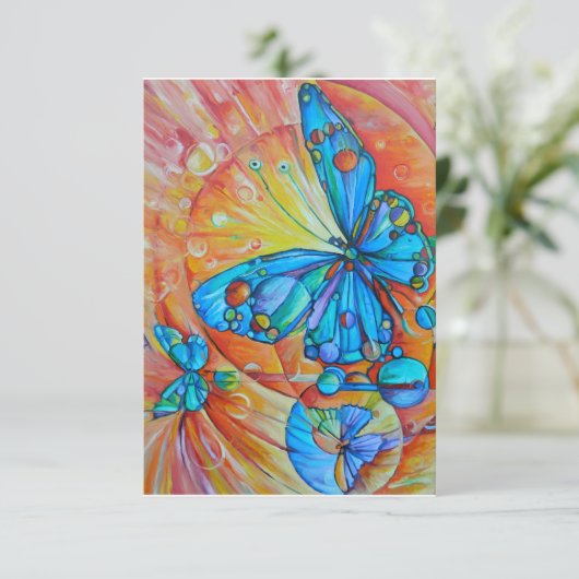 "Enchanting Grace" blanco kaart (Staand voorkant)