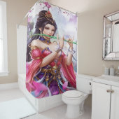 Enchanting Jade Flute Empress Douchegordijn (In situ)