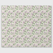 Enchanting Lilac Garden Blossom  Cadeaupapier (Vlak)
