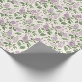 Enchanting Lilac Garden Blossom  Cadeaupapier (Hoek)