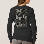 Enchanting Love: Butterfly Vrouwen T-shirt| T-shirt (Achterkant)