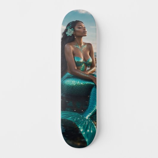 Enchanting Mermaid Persoonlijk Skateboard (Voorkant)