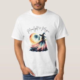 Enchanting Moonlight & Magic Halloween T-shirt: T-shirt