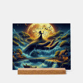 Enchanting Moonlight Serenade Acryl Bord (Voorkant)