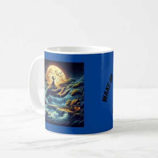 Enchanting Moonlight Serenade Koffiemok (Voorkant links)