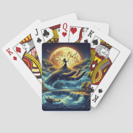 Enchanting Moonlight Serenade Pokerkaarten
