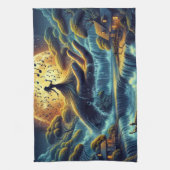 Enchanting Moonlight Serenade Theedoek (Verticaal)