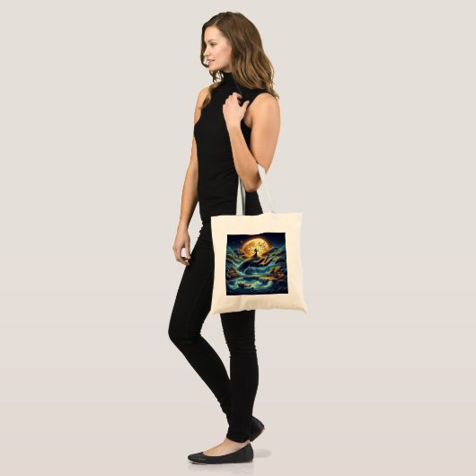 Enchanting Moonlight Serenade Tote Bag (Voorkant (model))