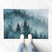   Enchanting Mystical Forest Welcome Mat