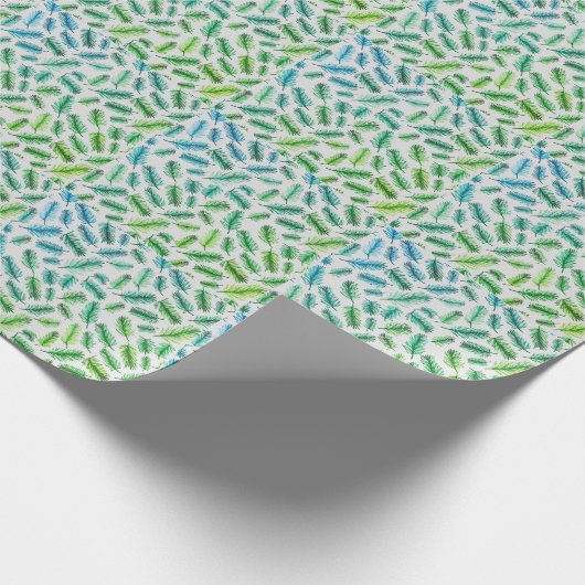ENCHANTING PINE LEAF PATTERNS CADEAUPAPIER (Hoek)