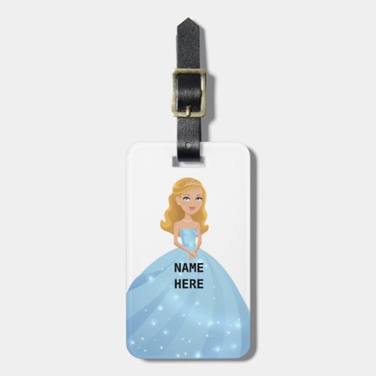 Enchanting Princess Bagagelabel (Voorkant verticaal)