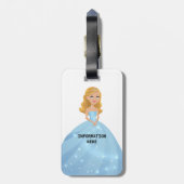 Enchanting Princess Bagagelabel (Achterkant verticaal)