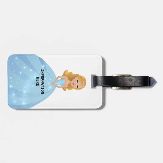 Enchanting Princess Bagagelabel (Achterkant horizontaal)