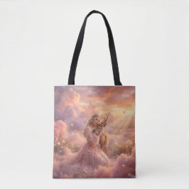 Enchanting Princess & Deer Tote Bag