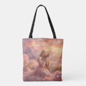 Enchanting Princess & Deer Tote Bag (Achterkant)