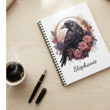 Enchanting Raven & Roses