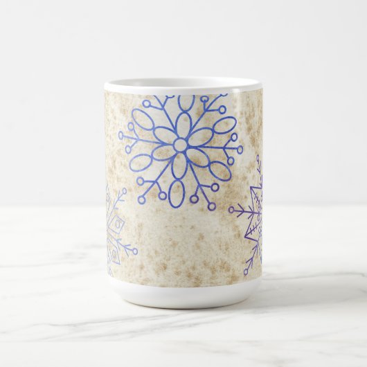 Enchanting Snowflake Coffee Mok (Center)