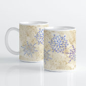 Enchanting Snowflake Coffee Mok