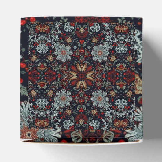 Enchanting Snowflake Symphony Bedankdoosjes (Bovenkant)