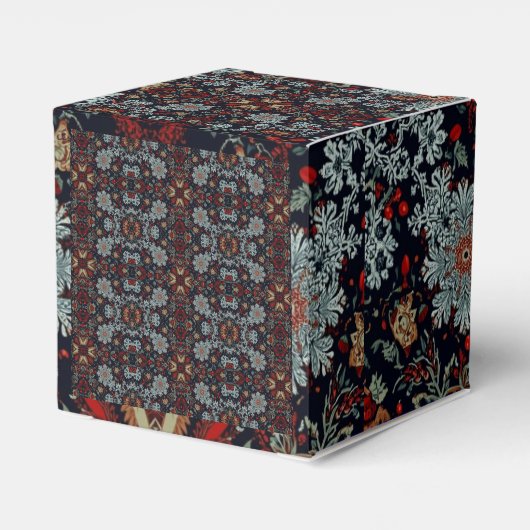 Enchanting Snowflake Symphony Bedankdoosjes (Achterkant)