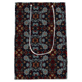 Enchanting Snowflake Symphony Medium Cadeauzakje (Achterkant)